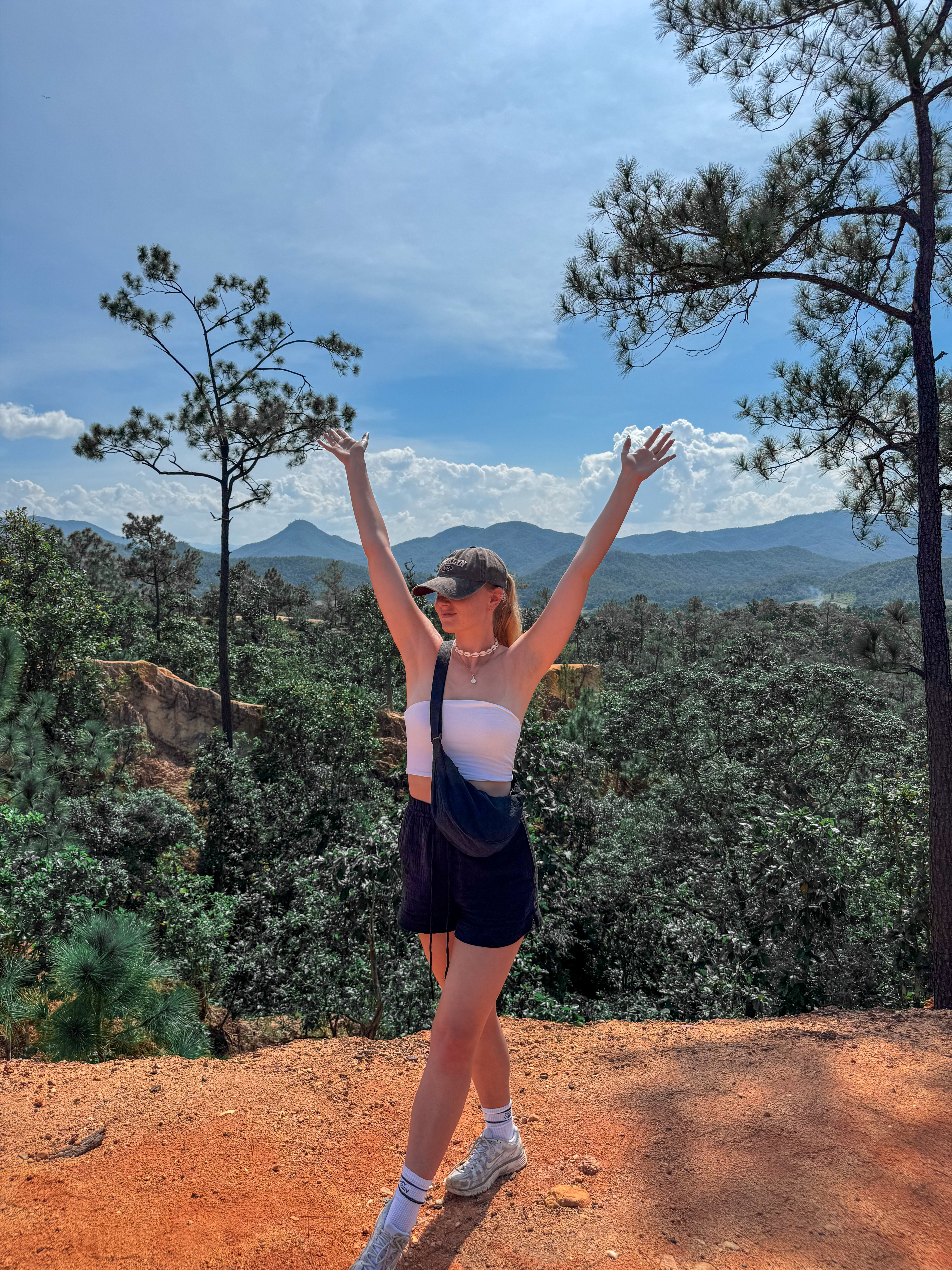Emily Victoria Travels at Pai Canyon